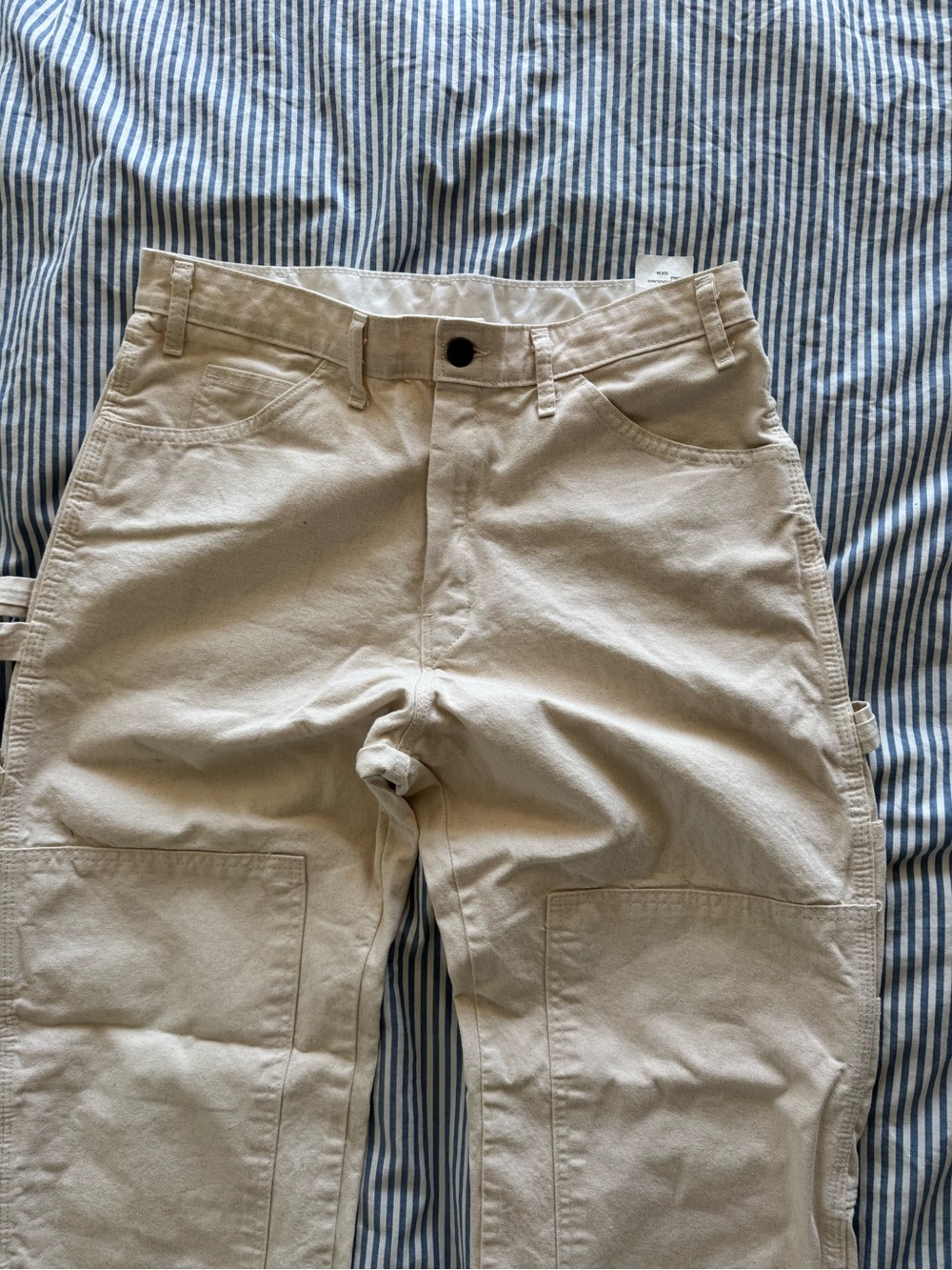 Vintage Dickies Double Knee Carpenter/Painter Pants size 32x34 - Picture 2 of 4